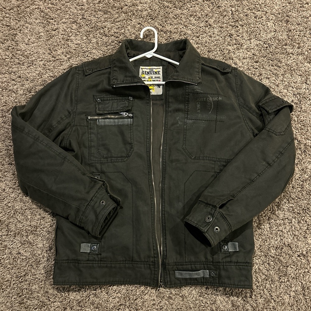 Dark grey Denim Jacket